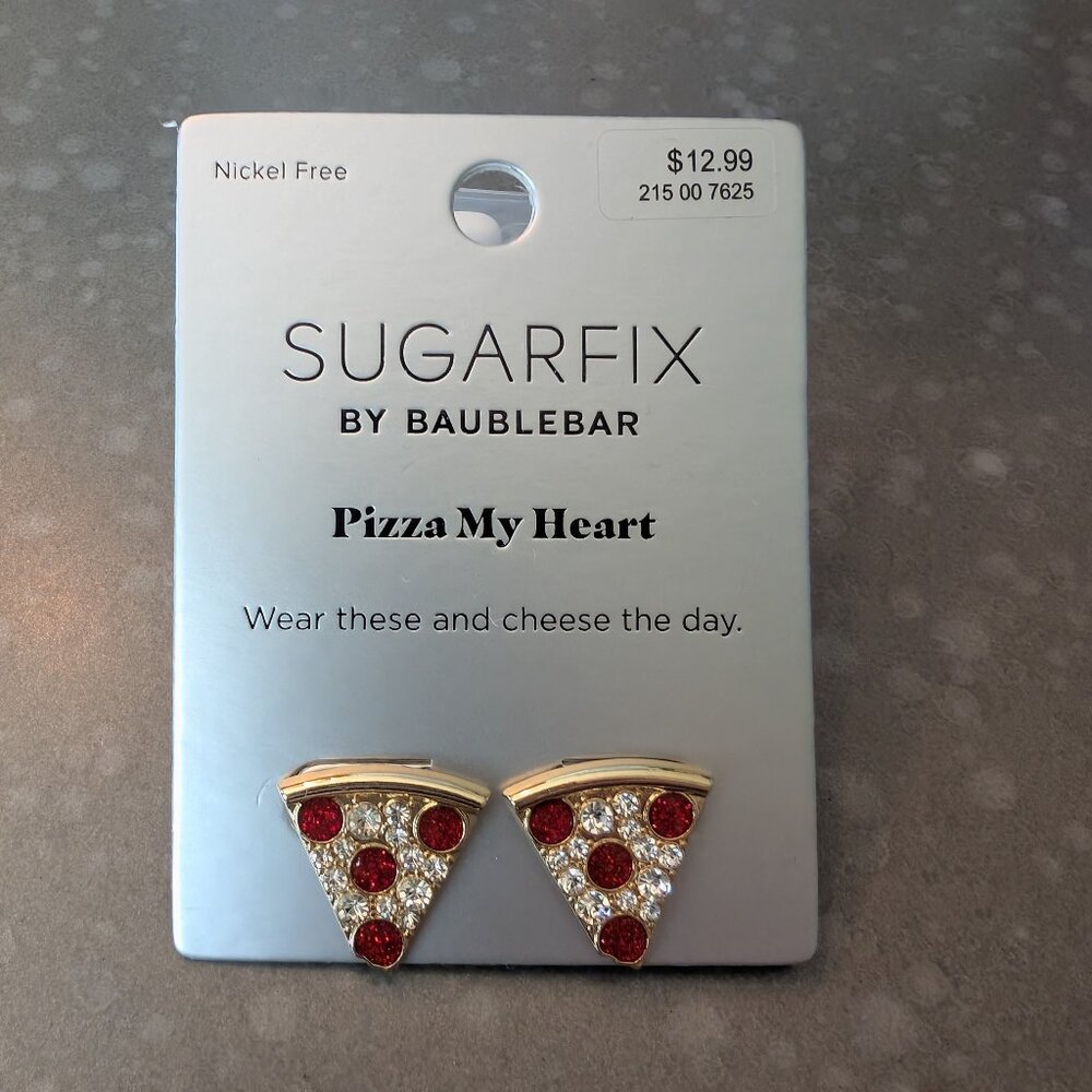 NWT- Baublebar-sugarfix rhinestone earrings